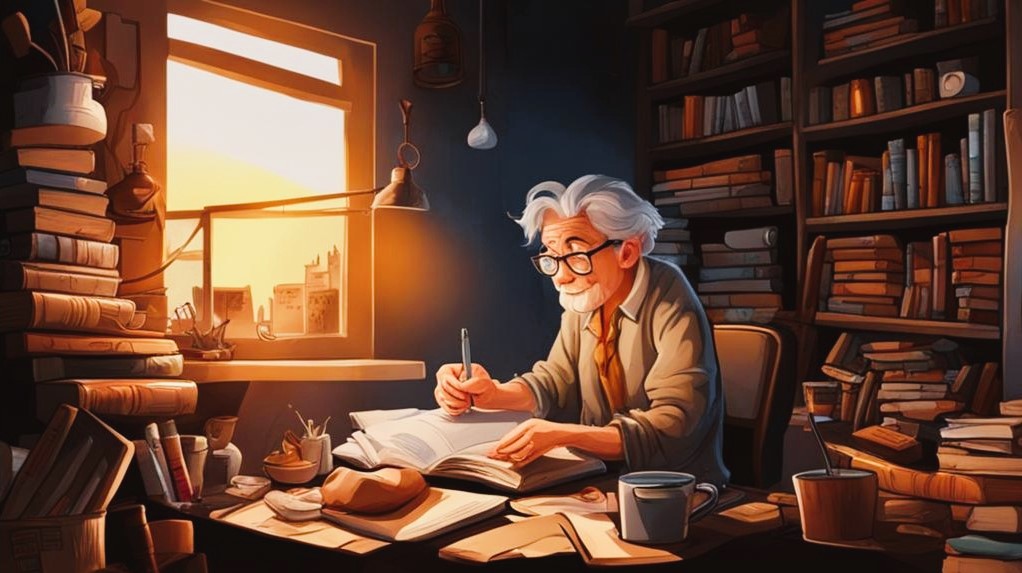 Член Союза писателей России пишет книгу