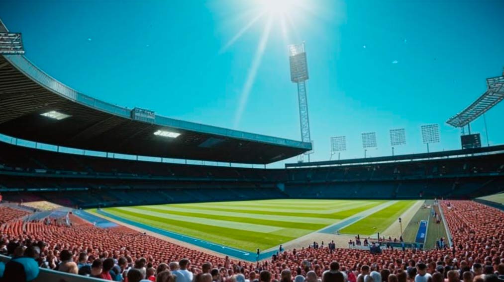 спортивный стадион