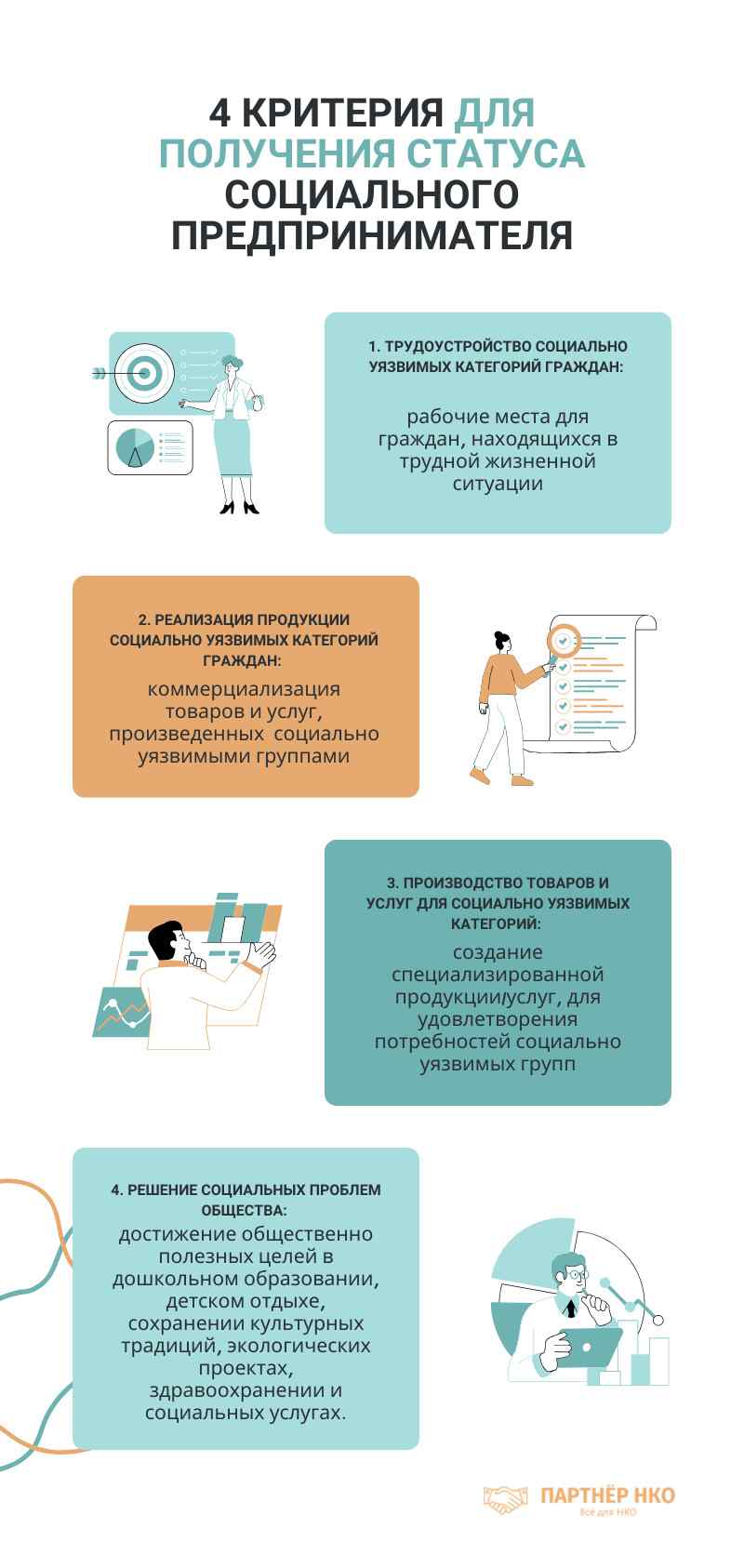 Критерии социального предпринимателя