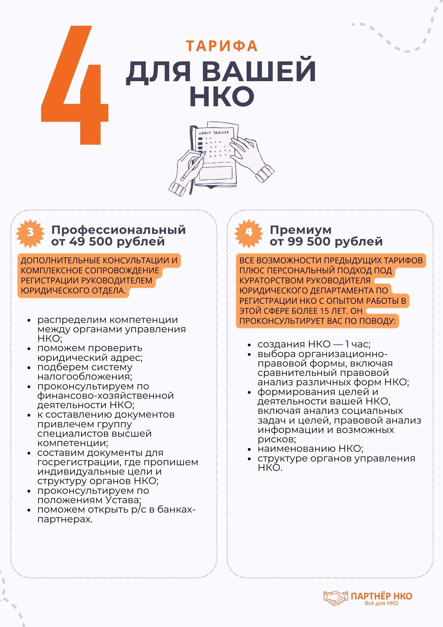 Тарифы ассоциации 2