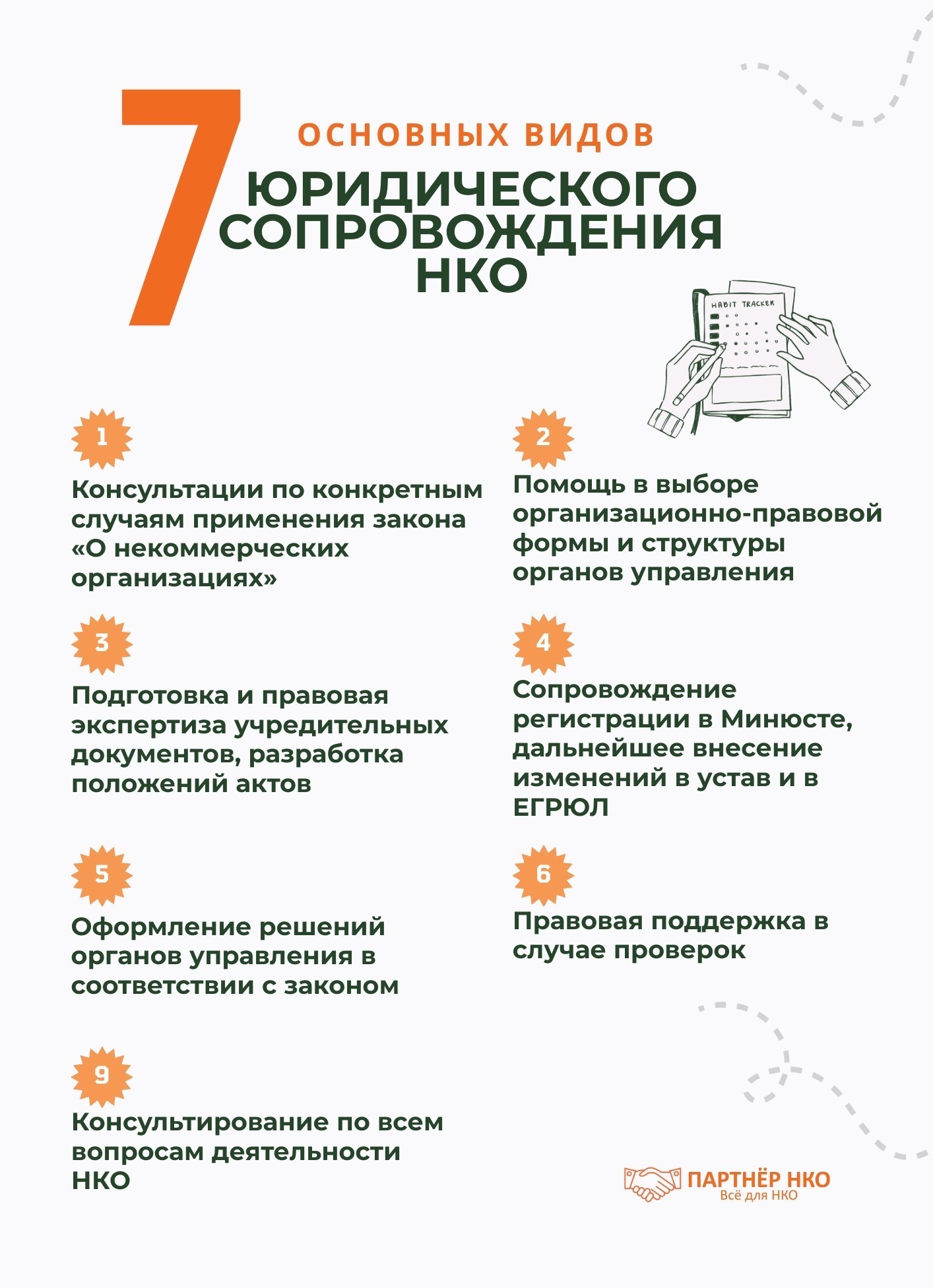 Юридическое сопровождение НКО